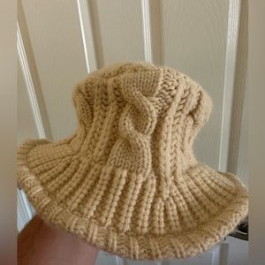 Knitted Winter Styled Bucket Hat